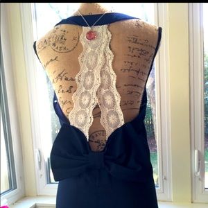 Navy Blue Altar'd State Dress